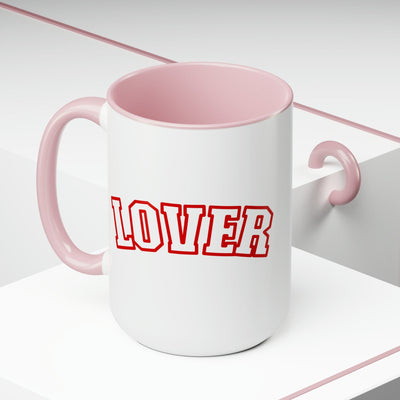 Accent Ceramic Coffee Mug 15oz - Say It Soul Lover Red - Decorative | Ceramic