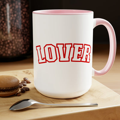 Accent Ceramic Coffee Mug 15oz - Say It Soul Lover Red - Decorative | Ceramic