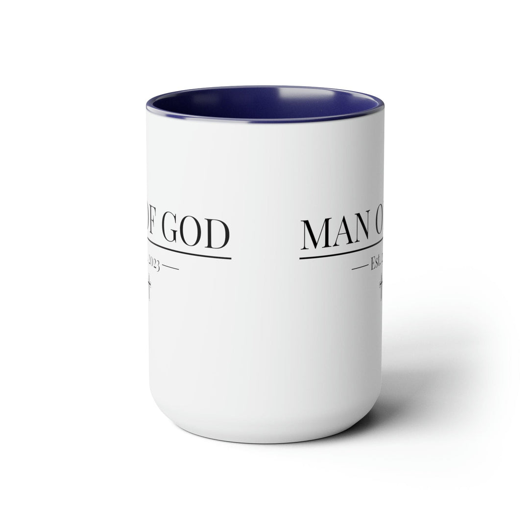 Accent Ceramic Coffee Mug 15oz - Say it Soul Man of God T-shirt Christian