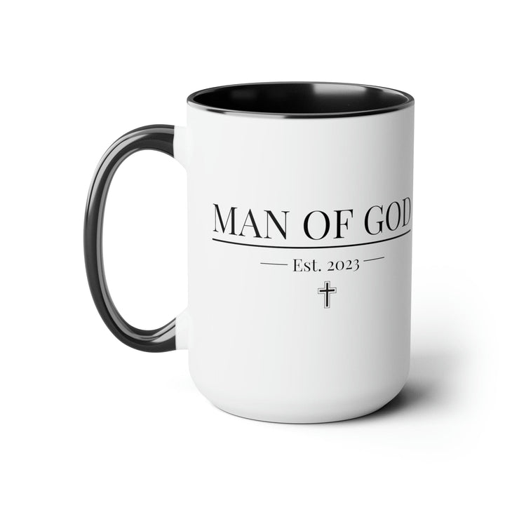 Accent Ceramic Coffee Mug 15oz - Say it Soul Man of God T-shirt Christian