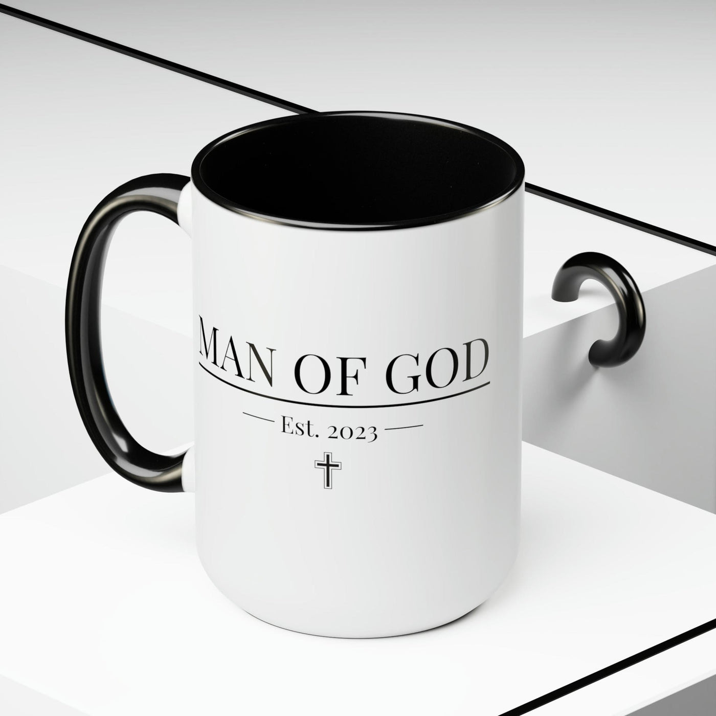 Accent Ceramic Coffee Mug 15oz - Say It Soul Man Of God T-shirt Christian