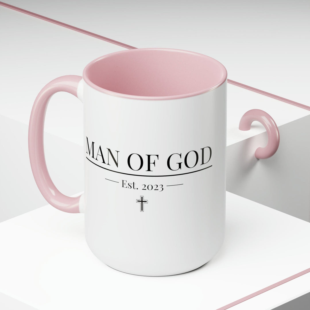 Accent Ceramic Coffee Mug 15oz - Say it Soul Man of God T-shirt Christian