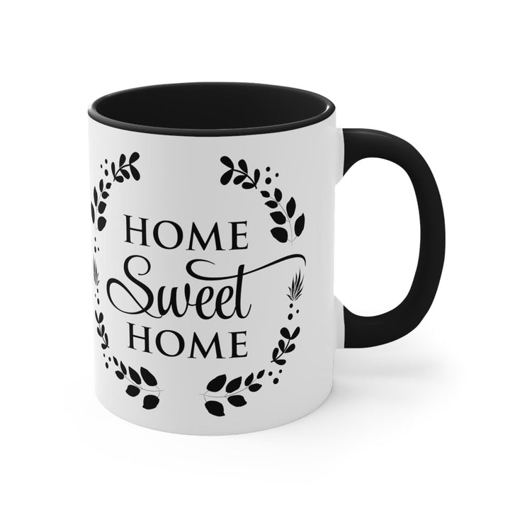 Accent Ceramic Mug 11oz - Home Sweet Home - Decorative | Ceramic Mugs | 11oz