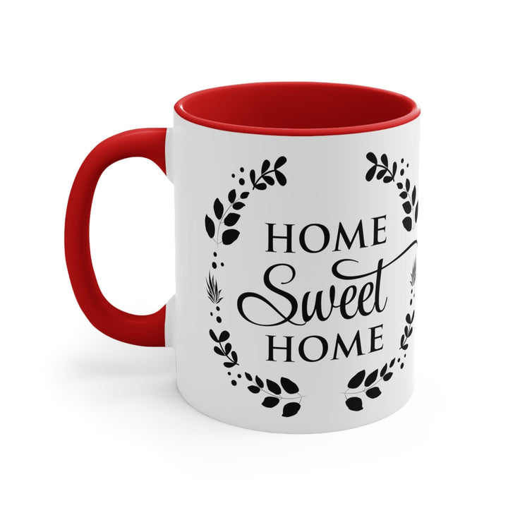 Accent Ceramic Mug 11oz - Home Sweet Home - Decorative | Ceramic Mugs | 11oz