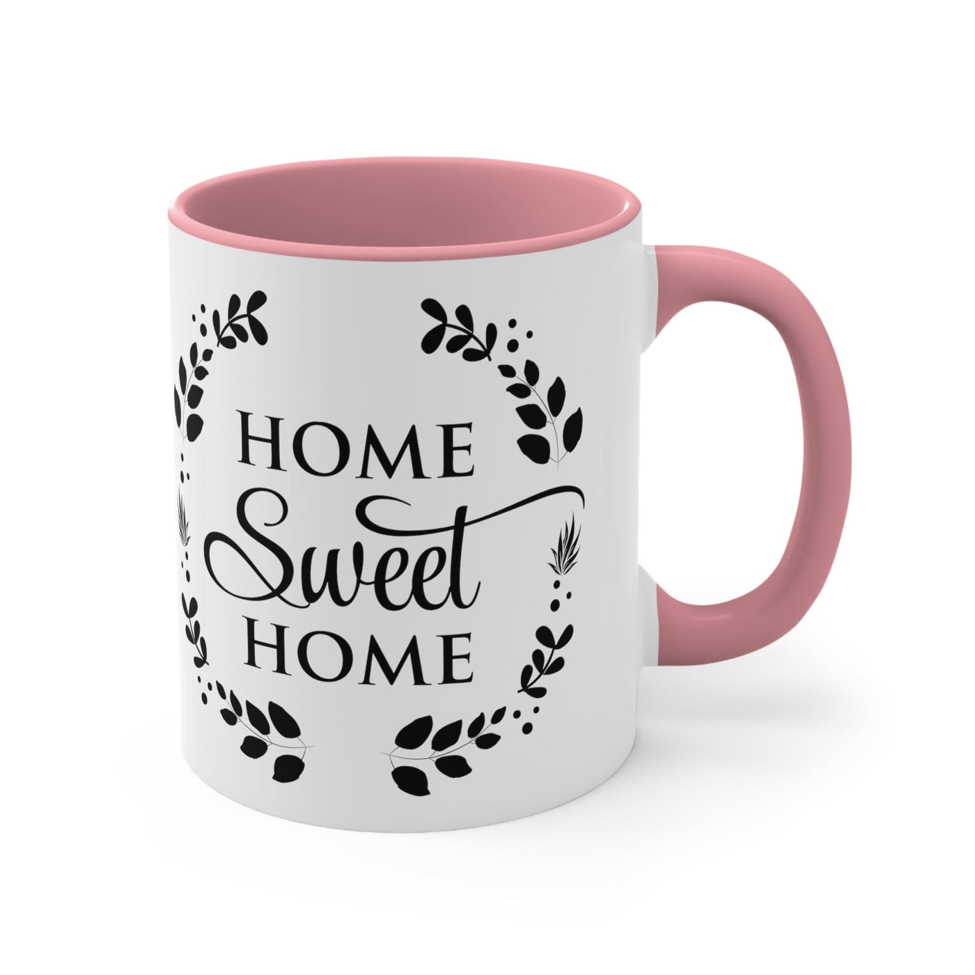 Accent Ceramic Mug 11oz - Home Sweet Decorative | Mugs