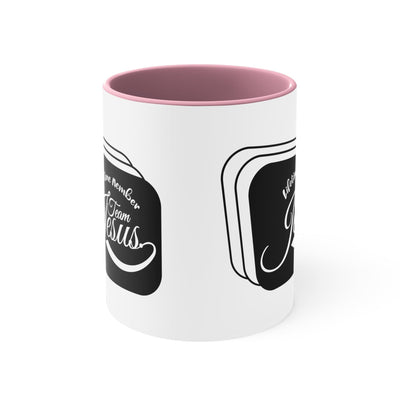 Accent Ceramic Mug 11oz Lifetime Member Team Jesus - Decorative | Ceramic Mugs