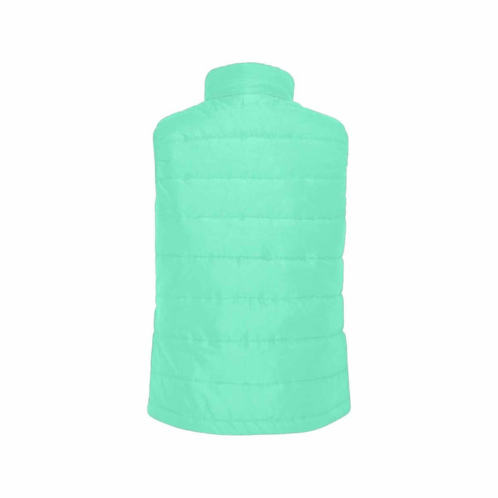 Aquamarine Green Mens Padded Vest - Mens | Vests