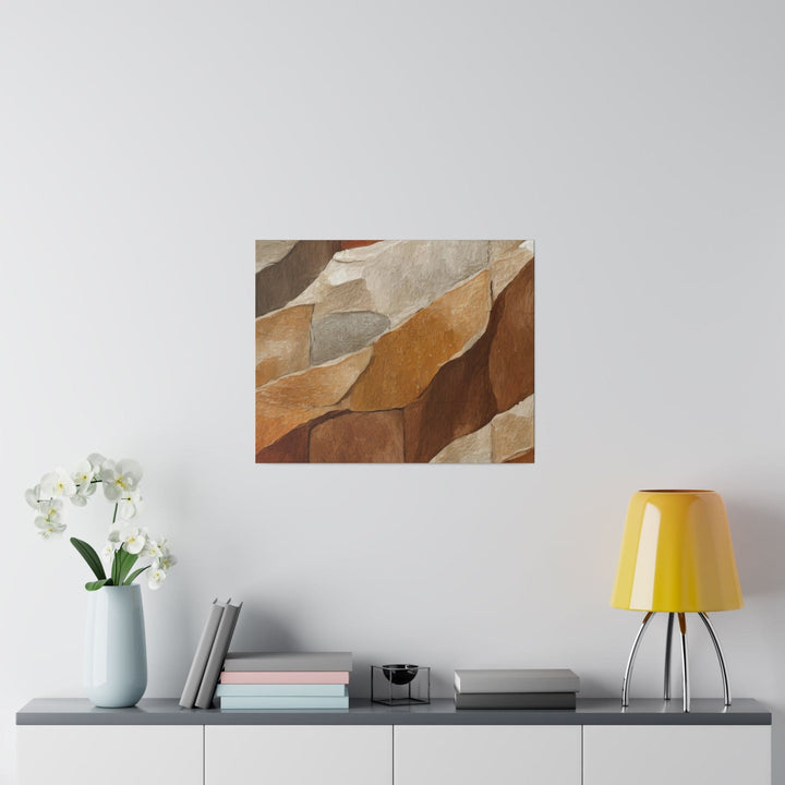 Wall Decor Giclee Poster Art Print Abstract Stone Pattern 6672 - Decorative