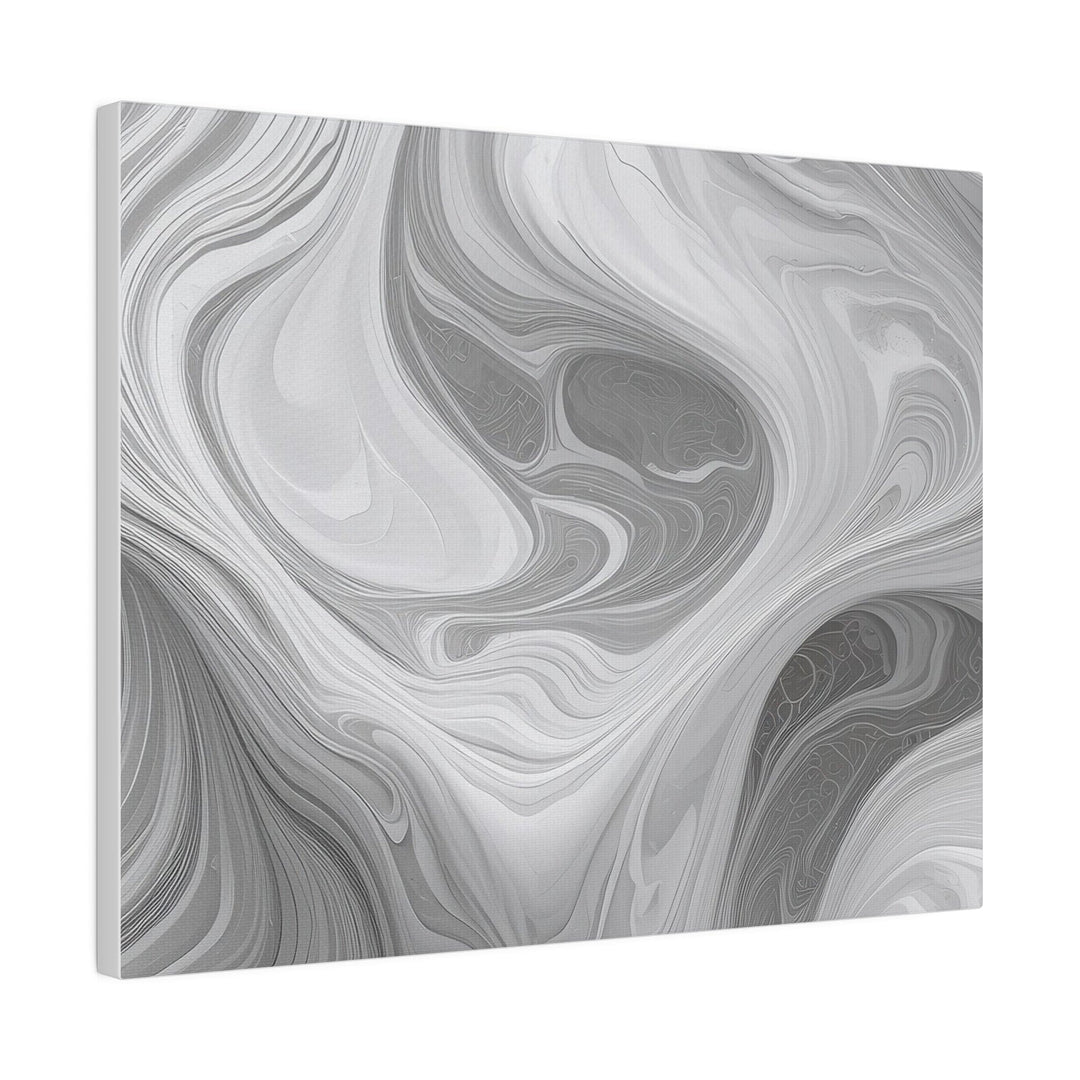 Wall Decor Giclee Fine Art Print Boho Marble Pattern White and Grey