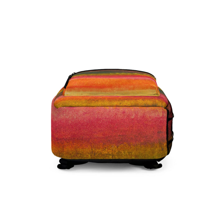 Backpack - Large Water-resistant Bag - Autumn Fall Watercolor Abstract Print