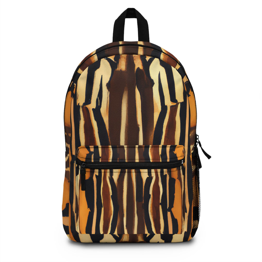 Backpack - Large Water-resistant Bag - Zorse Geometric Print Pattern