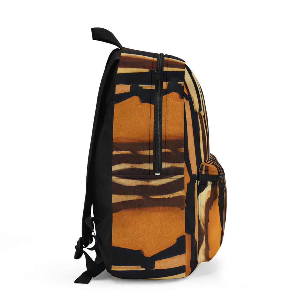 Backpack - Large Water-resistant Bag - Zorse Geometric Print Pattern