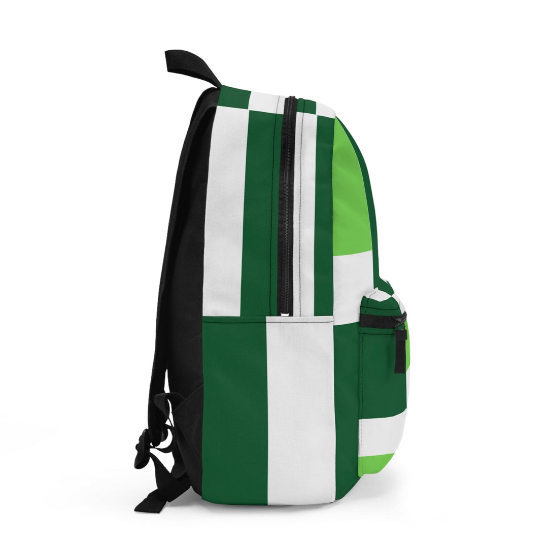 Backpack Work/school/leisure - Waterproof - Lime Forest Irish Green Colorblock