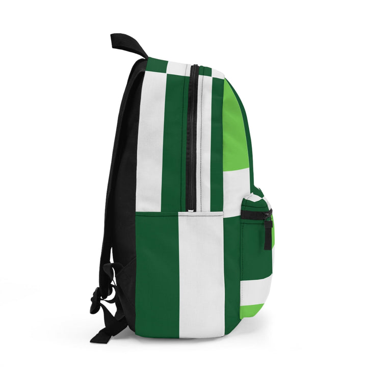 Backpack Work/school/leisure - Waterproof - Lime Forest Irish Green Colorblock