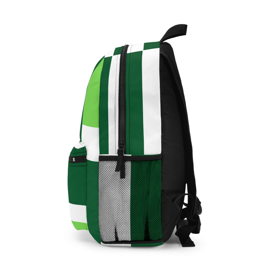 Backpack Work/school/leisure - Waterproof - Lime Forest Irish Green Colorblock