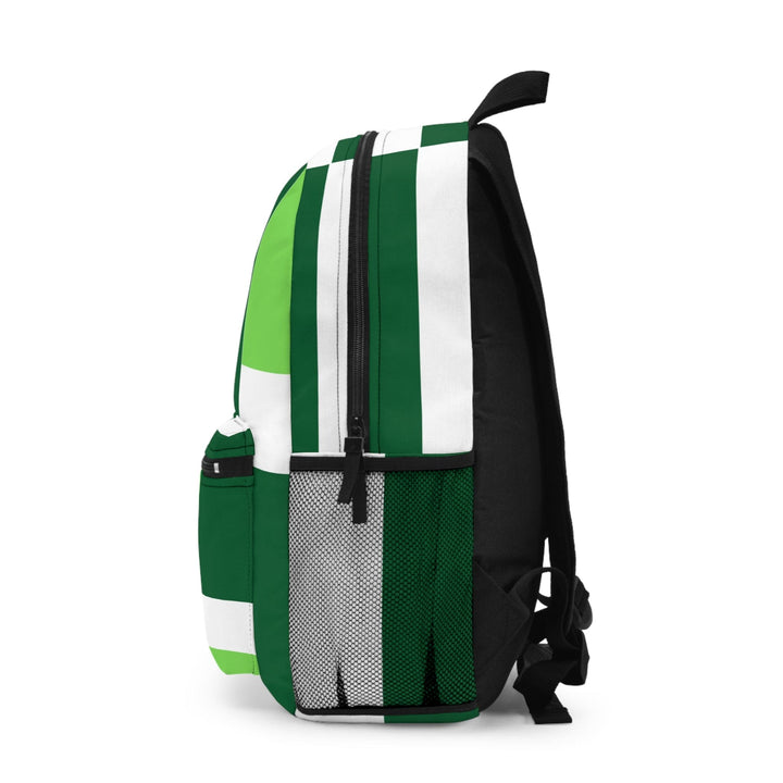 Backpack Work/school/leisure - Waterproof - Lime Forest Irish Green Colorblock