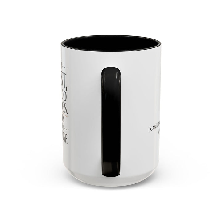 Beautiful Ceramic Gift Mug with Inspirational Prayer for Daily Motivation