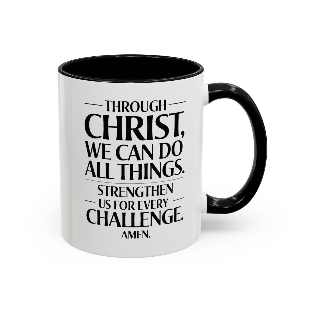 Beautiful Ceramic Gift Mug with Inspirational Prayer for Daily Motivation