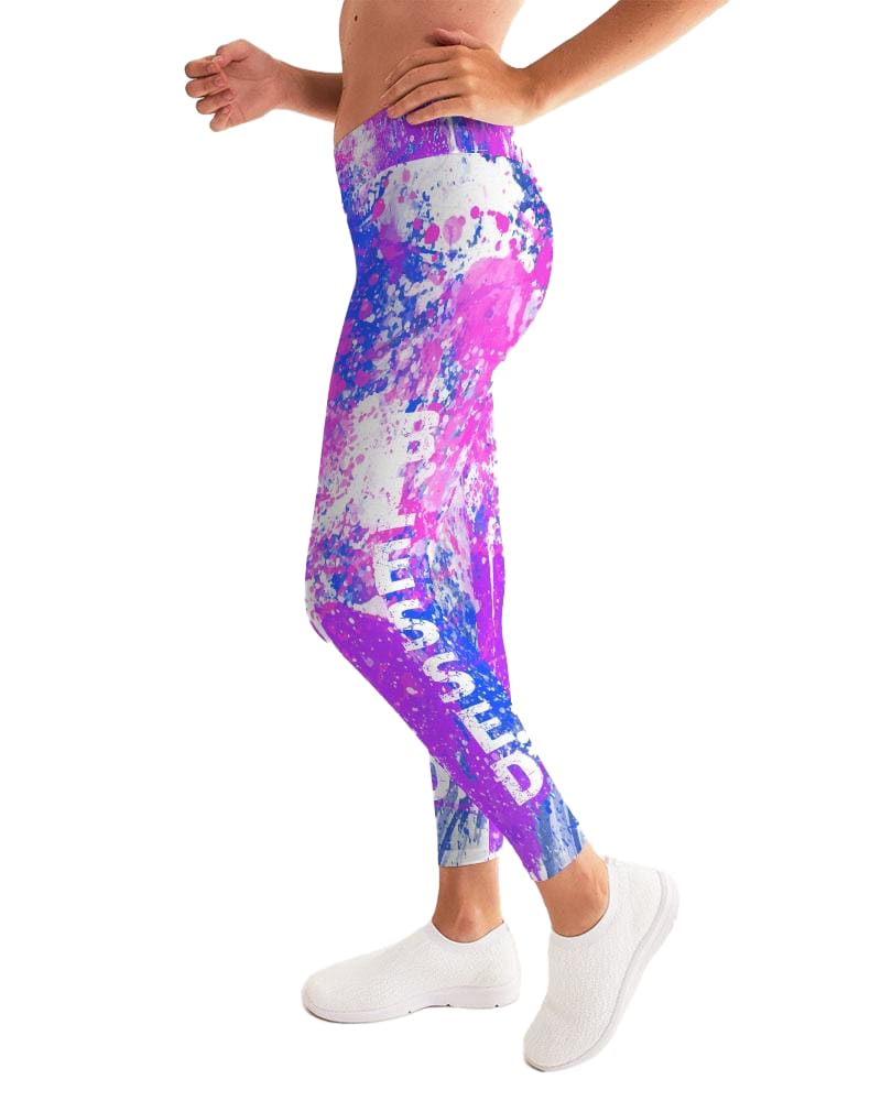 Blessed Cotton Candy Style Womens Leggings - Womens | Leggings