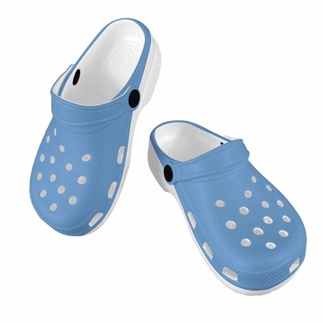 Blue Gray Clogs For Youth - Unisex | Clogs | Youth
