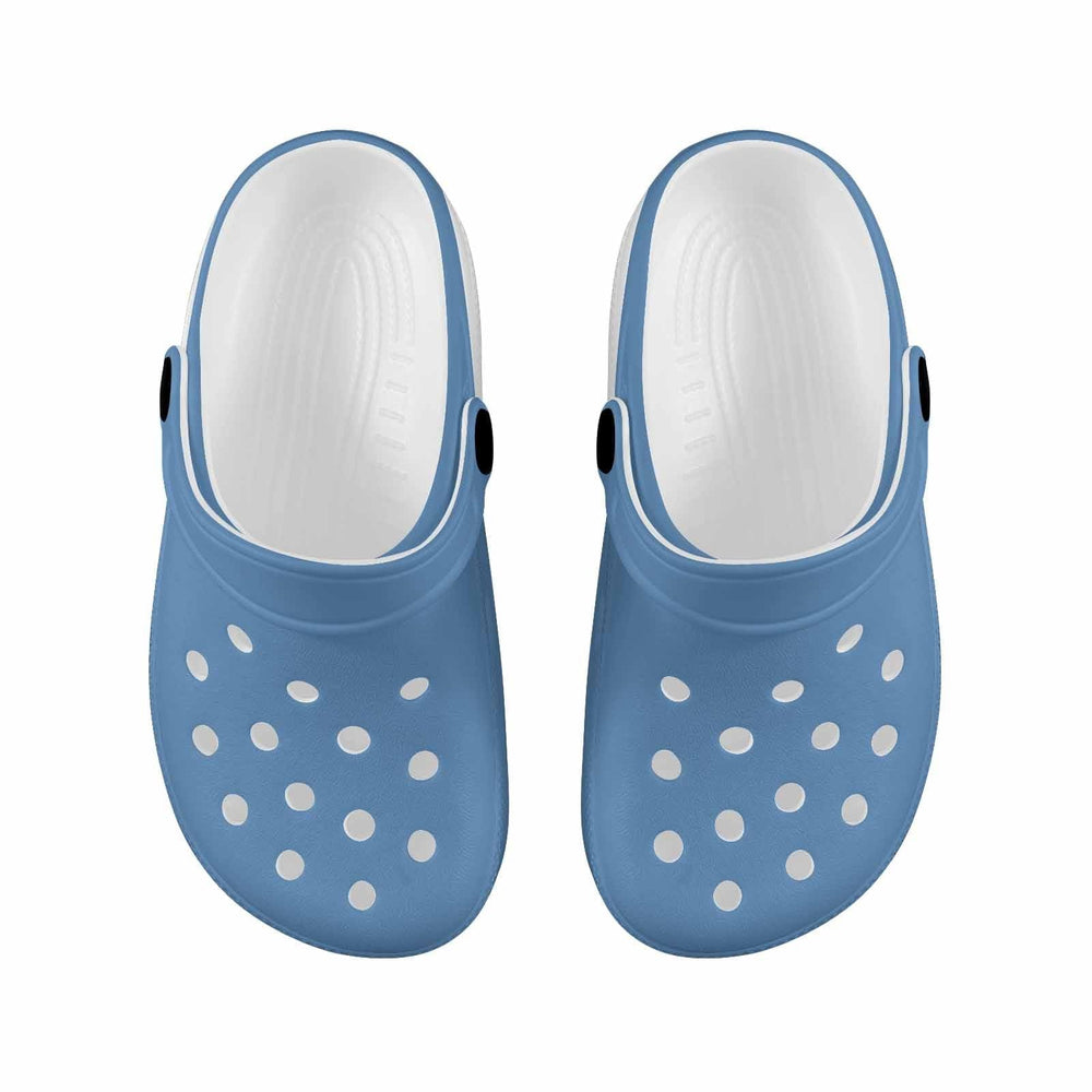 Blue Gray Clogs For Youth - Unisex | Clogs | Youth