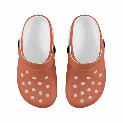 Burnt Sienna Red Clogs For Youth - Unisex | Clogs | Youth