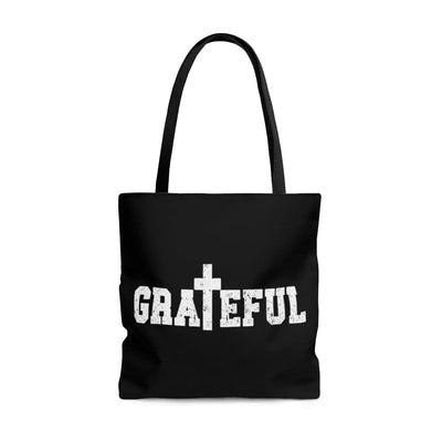 Canvas Tote Bag Grateful Christian Inspiration Affirmation - Bags | Canvas Tote