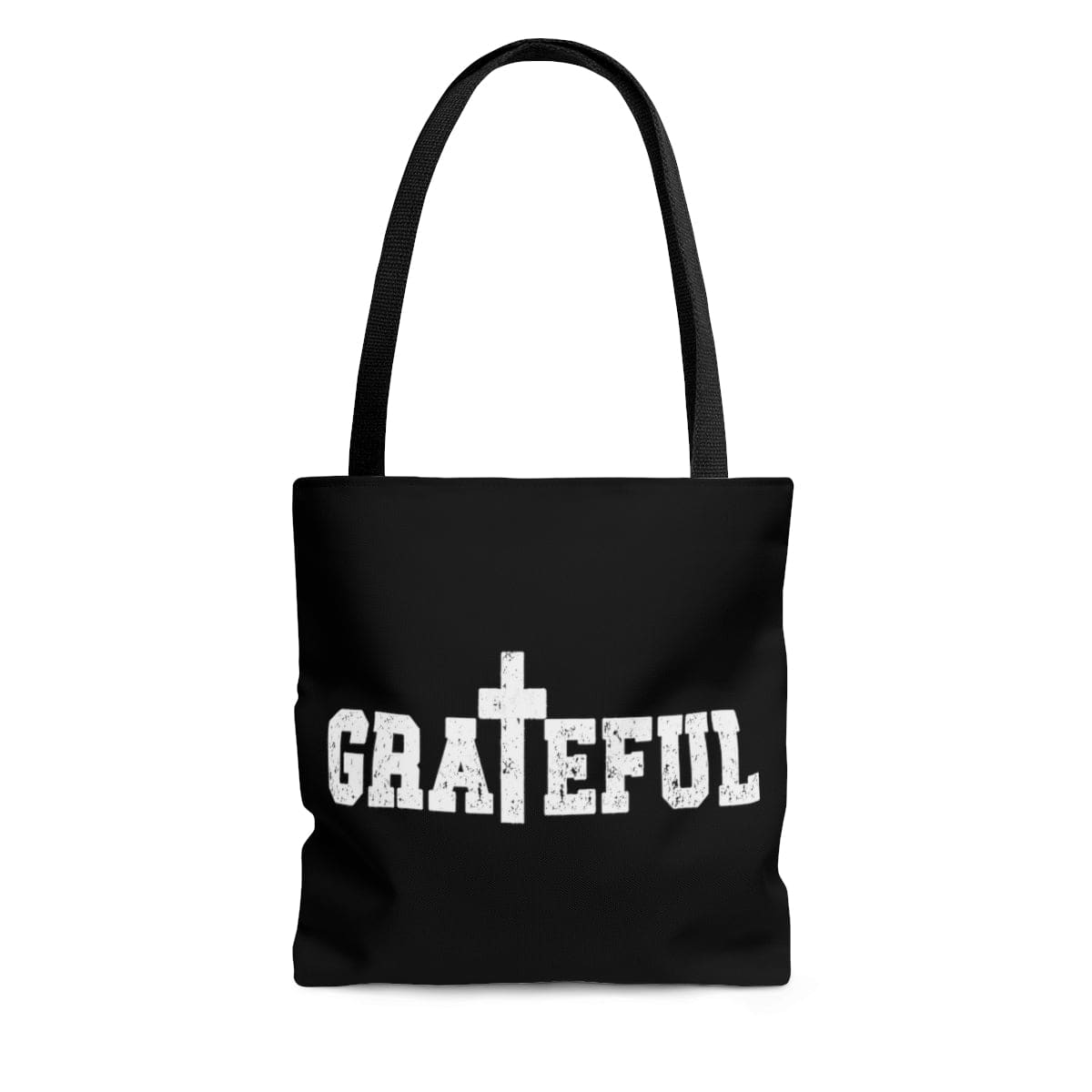 Canvas Tote Bag Grateful Christian Inspiration Affirmation - Bags | Canvas Tote