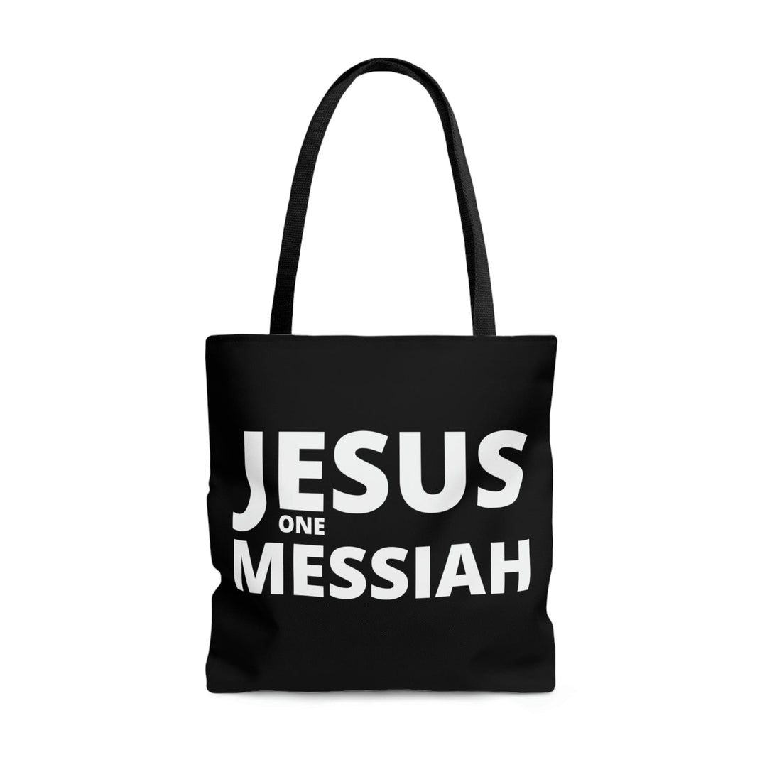 Canvas Tote Bag Jesus one Messiah Christian Inspiration - Bags | Canvas Tote