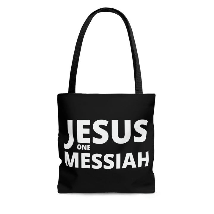 Canvas Tote Bag Jesus one Messiah Christian Inspiration - Bags | Canvas Tote