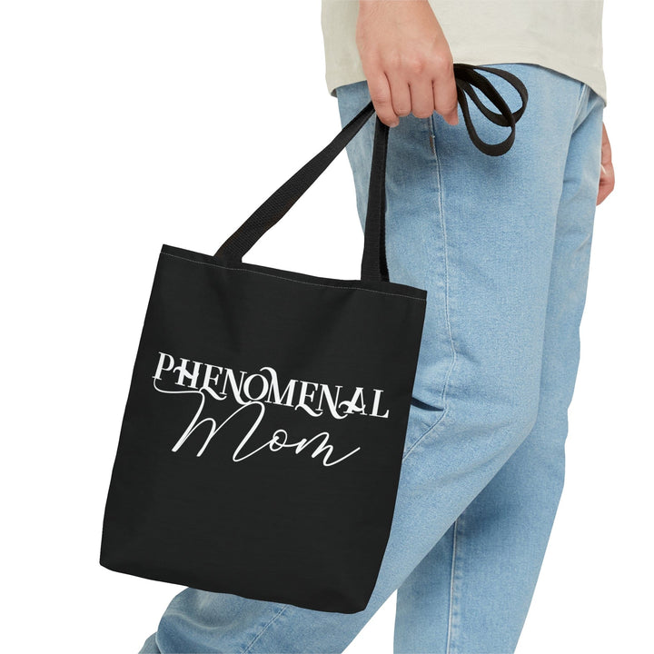 Canvas Tote Bag Phenomenal Mom White Print - Bags | Canvas Tote Bags