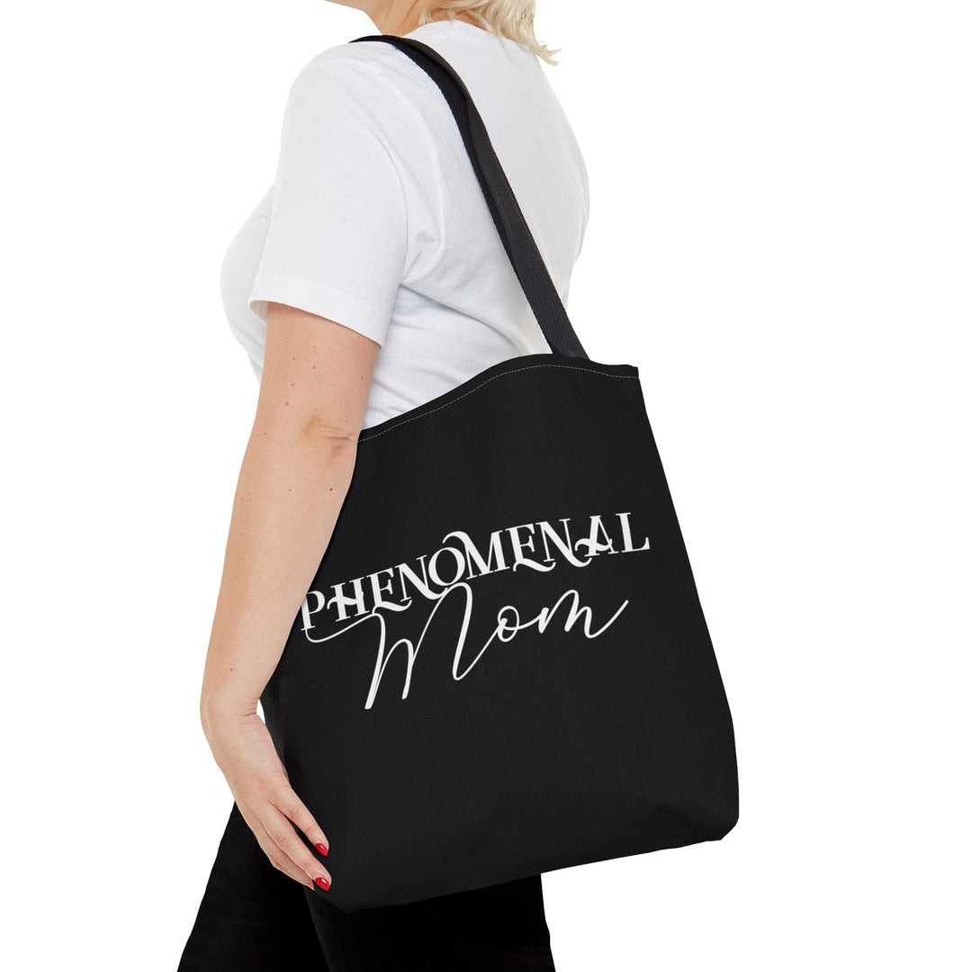 Canvas Tote Bag Phenomenal Mom White Print - Bags | Canvas Tote Bags