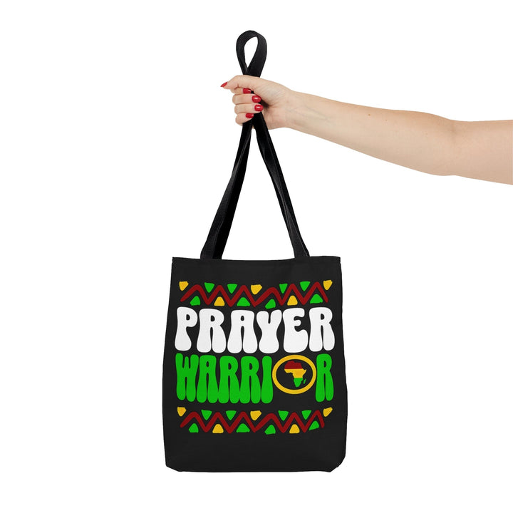 Canvas Tote Bag Prayer Warrior Christian Inspiration Africa - Bags | Canvas