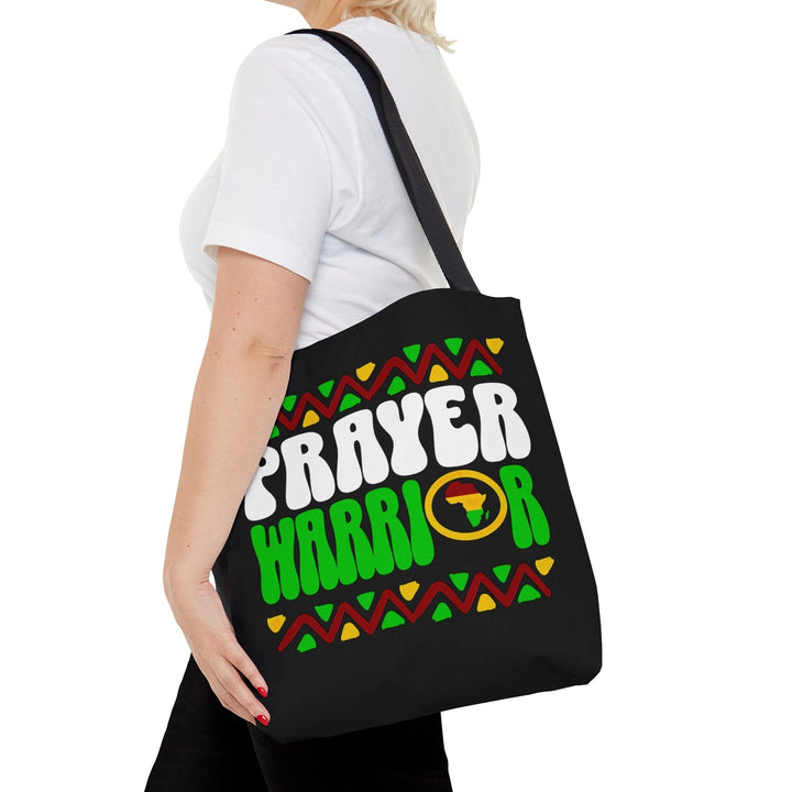 Canvas Tote Bag Prayer Warrior Christian Inspiration Africa - Bags | Canvas