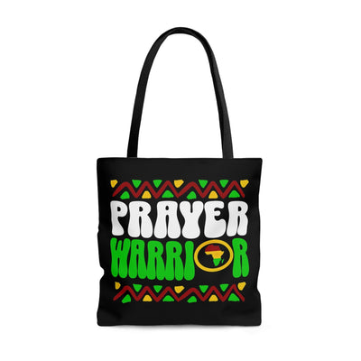 Canvas Tote Bag Prayer Warrior Christian Inspiration Africa - Bags | Canvas