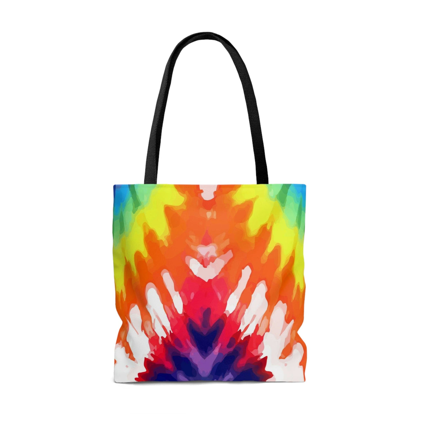 Canvas Tote Bag Psychedelic Rainbow Tie Dye - Bags | Canvas Tote Bags