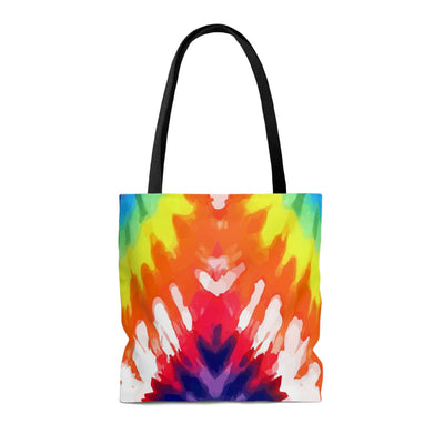 Canvas Tote Bag Psychedelic Rainbow Tie Dye - Bags | Canvas Tote Bags