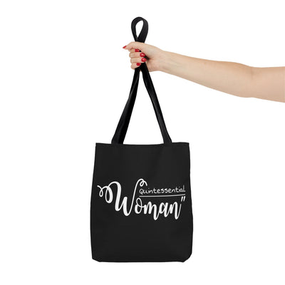 Canvas Tote Bag Quintessential Woman Inspirational Affirmation - Bags | Canvas
