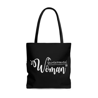 Canvas Tote Bag Quintessential Woman Inspirational Affirmation - Bags | Canvas