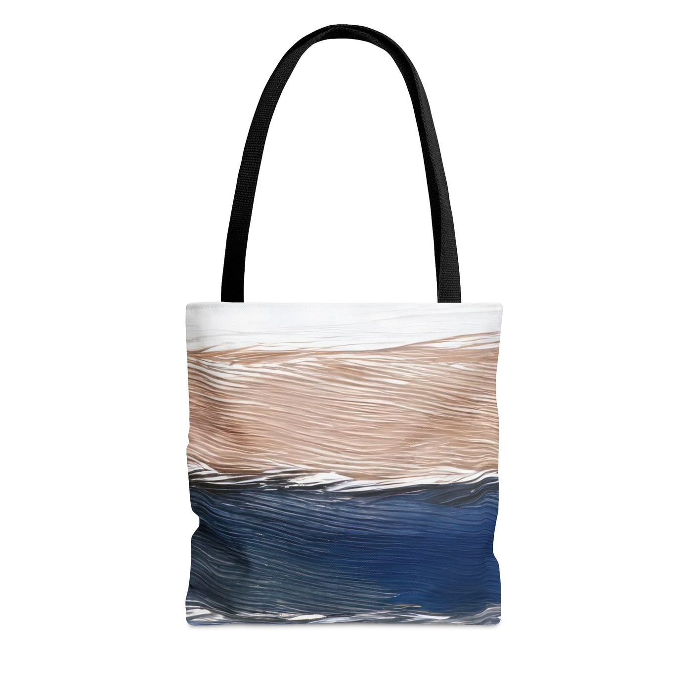 Canvas Tote Bag Rustic Hues Pattern - Bags