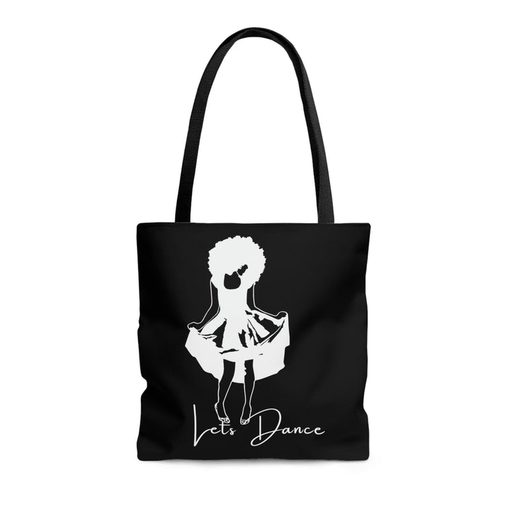 Canvas Tote Bag Say it Soul Lets Dance White Line Art Print - Bags | Canvas