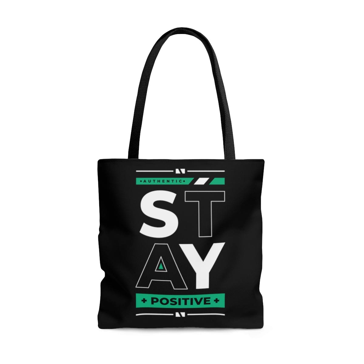 Canvas Tote Bag Stay Positive - Bags