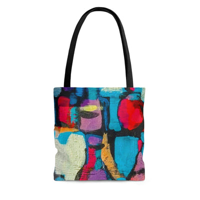 Canvas Tote Bag Sutileza Smooth Colorful Abstract Print - Bags | Canvas Tote