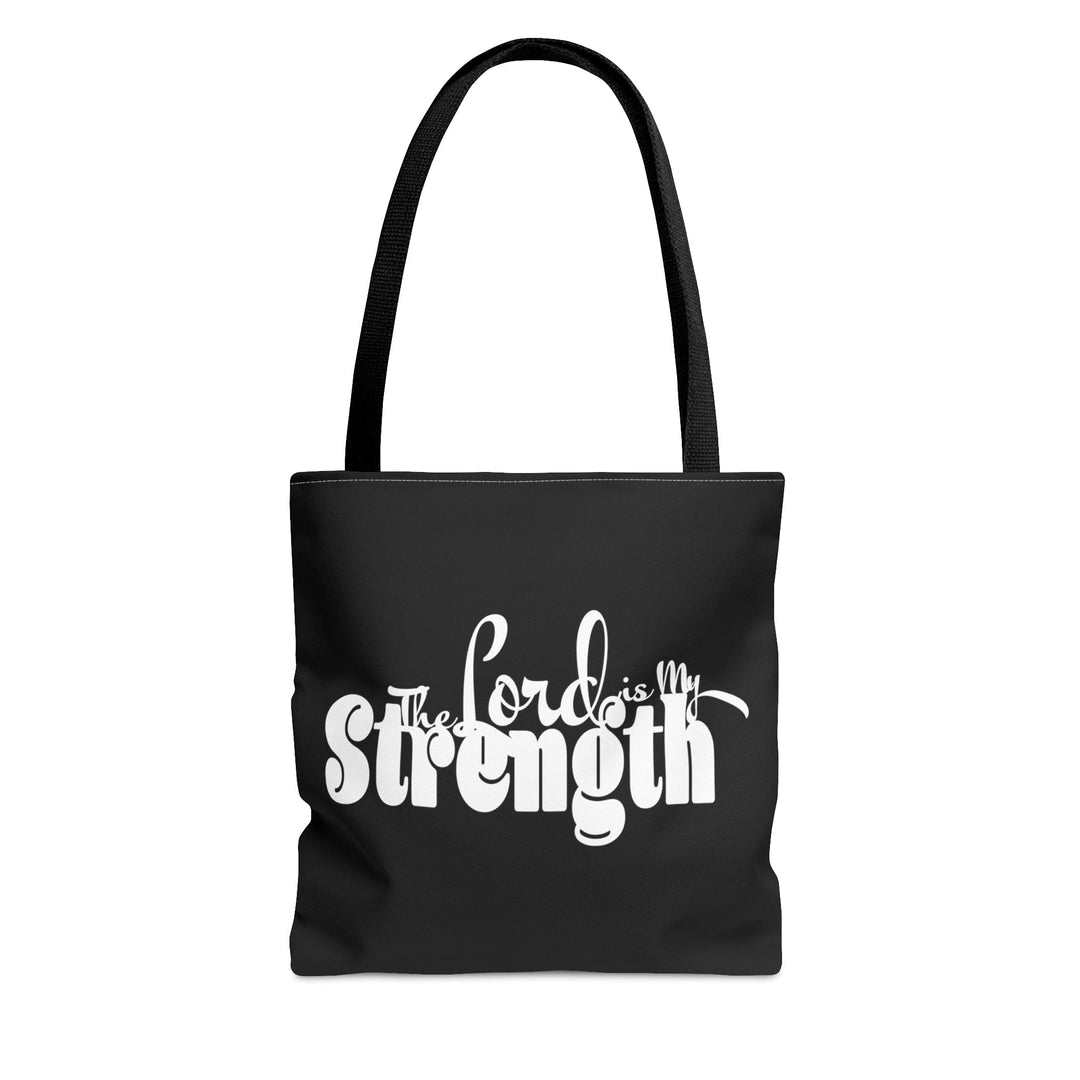 Canvas Tote Bag the Lord is my Strength Print - Bags | Canvas Tote Bags