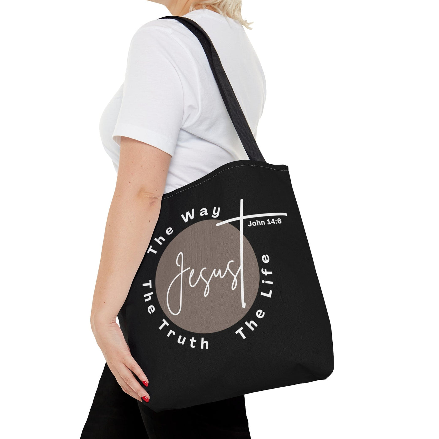 Canvas Tote Bag The Truth Way Life - Bags