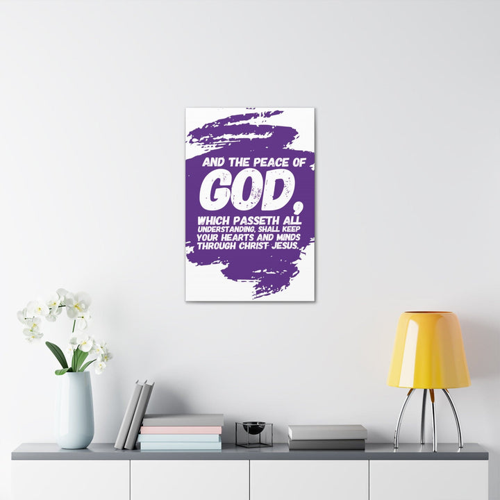 Canvas Wall Art Decor and the Peace of God Purple - Decorative | Wall Art