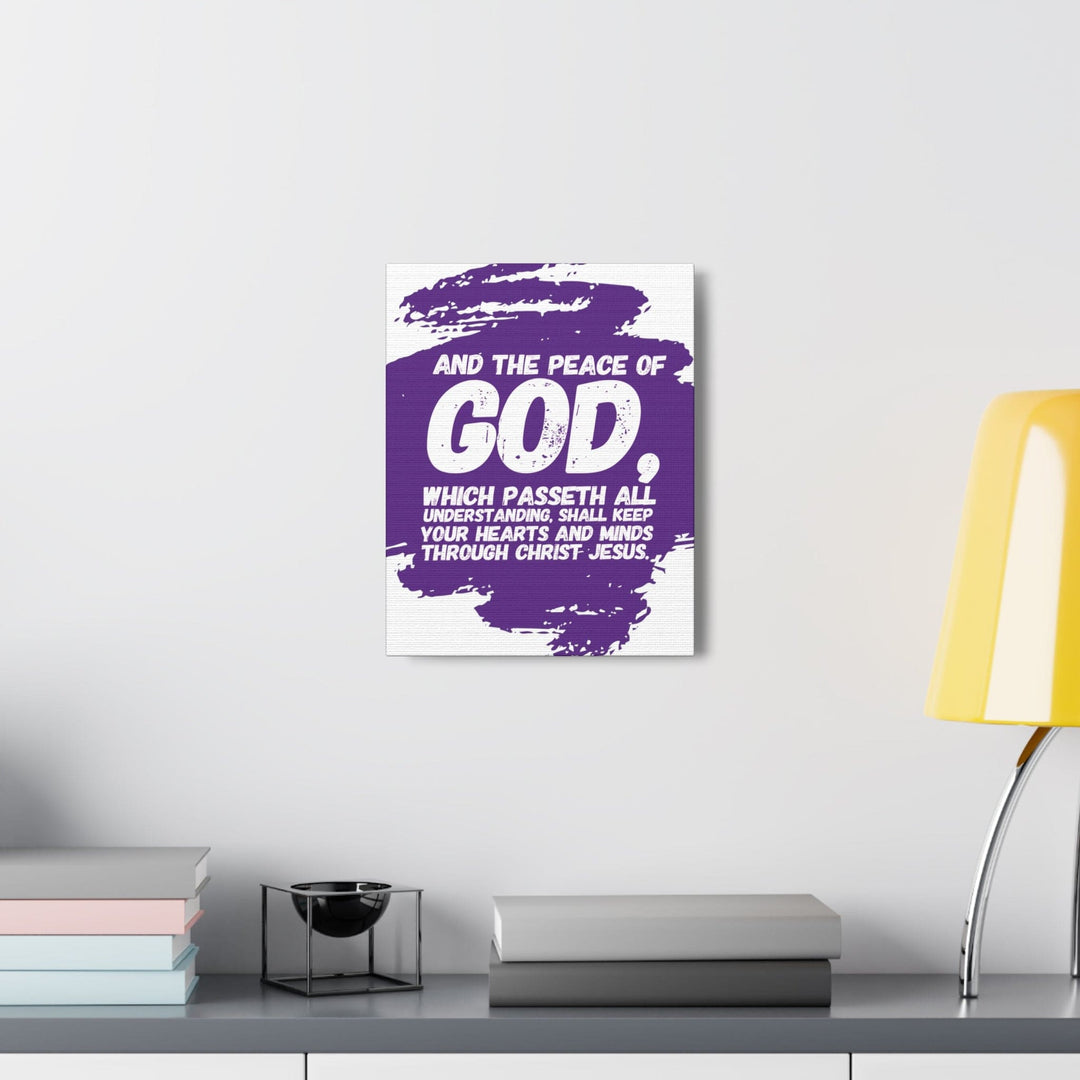 Canvas Wall Art Decor and the Peace of God Purple - Decorative | Wall Art