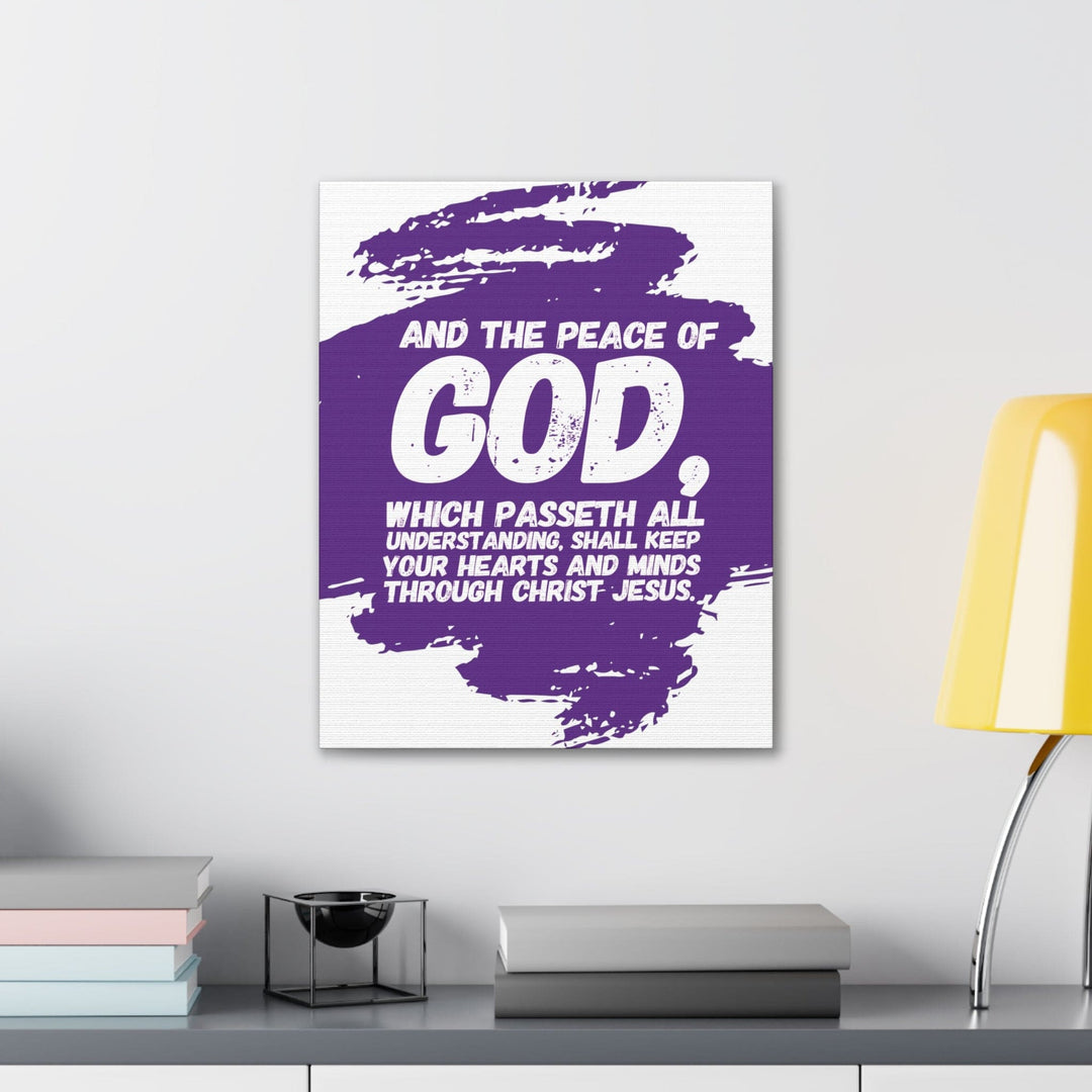 Canvas Wall Art Decor and the Peace of God Purple - Decorative | Wall Art