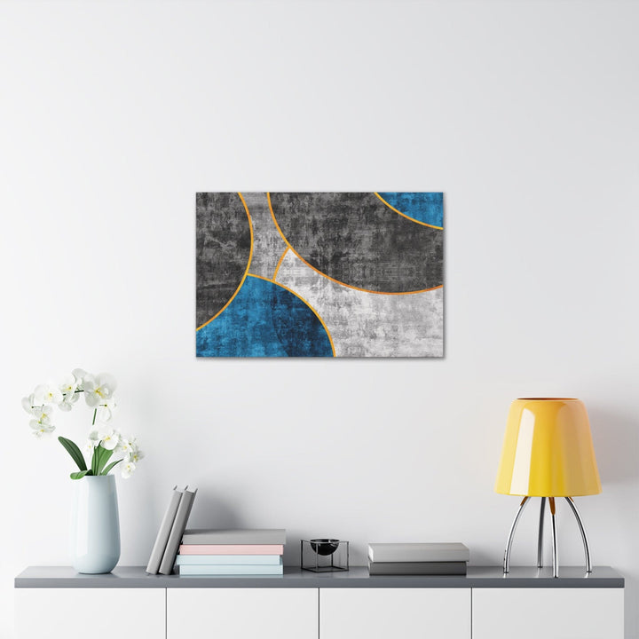 Canvas Wall Art Decor - Blue Grey Design - Decorative | Wall Art | Canvas Prints