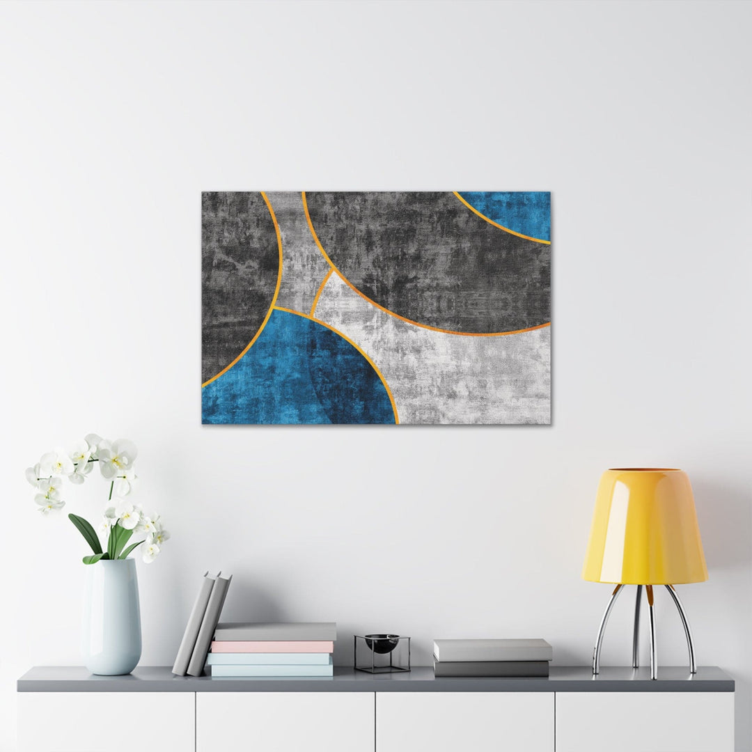 Canvas Wall Art Decor - Blue Grey Design - Decorative | Wall Art | Canvas Prints